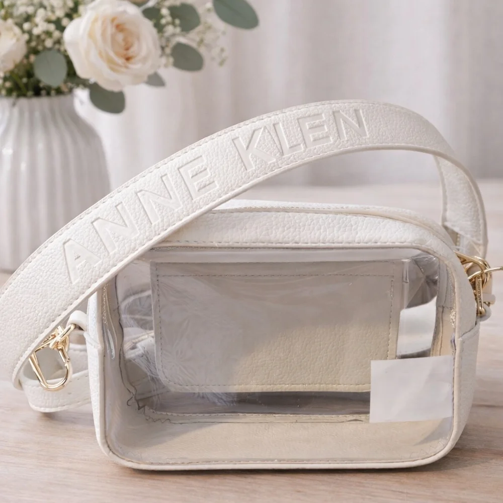 Anne Klein White Crossbody Bag - Picture 2 of 6